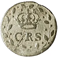 2 Rundstück - Carl XI With cross