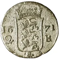 2 Rundstück - Carl XI With cross