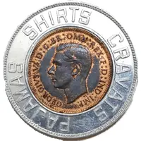 Encased Farthing - Forsyth Lucky Coin George VI