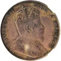 1 Dollar - Edward VII Obverse Trial