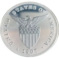 1 Peso 1907
