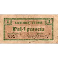 1 Peseta Bagà