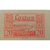 20 Heller Lochen