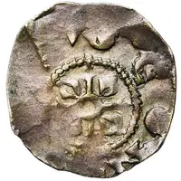 Denier - Albert II Bust facing