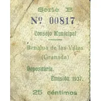 25 Céntimos Benalúa de las Villas