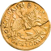 1 Goldgulden - Volrat VI, Wolfgang III and John George II