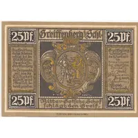 25 Pfennig Sparkasse