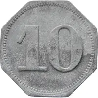 10 Pfennig - Kempten Mechanische Baumwollspinnerei