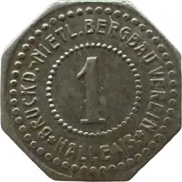 1 Pfennig - Halle Bruckd.-Nietl. Bergbau Verein