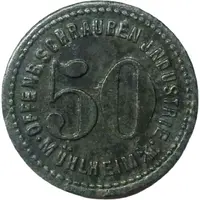 50 Pfennigs - Mühlheim am Main Offenbacher Schrauben Industrie