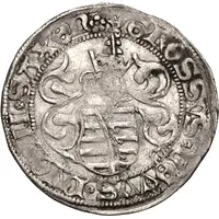 1 Zinsgroschen - Frederick III, John, and George Freiberg