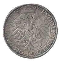 Rijksdaalder `Arendsrijksdaalder` - Rudolph II Piedfort at double weight, 4 shields