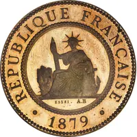 1 Cent Piedfort Pattern