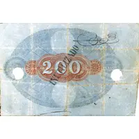 200 Reales de Vellón Banco de Málaga Default Category Banknotes Europe Spain Spain