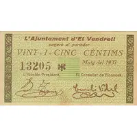 25 Céntimos El Vendrell