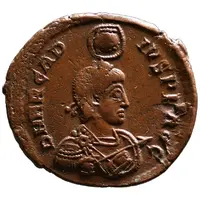 Maiorina - Arcadius GLORIA ROMANORVM, Thessalonica