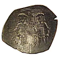 Trachy Bulgarian imitation of Trachy of Alexius III - Type C, unknown ruler and mint
