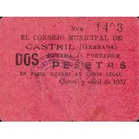 2 Pesetas Castril