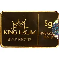 Bar - 5 Gram Gold - King Halim 2026 Year of The Horse