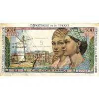 5 Nouveau Francs / 500 Francs