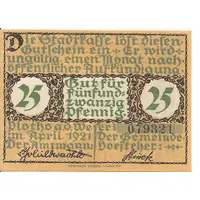 25 Pfennig