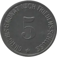 5 Pfennig - Hammelburg