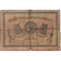 1 Franc - Chambre de Commerce de Bayonne 64