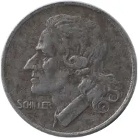 50 Pfennig - Marbach Friedrich Schiller