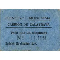 25 Céntimos Carrión de Calatrava