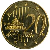 20 Euro Cent John XXIII