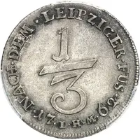 1/3 Thaler - Frederick V of Denmark