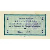 2 Pesetas Dues-aigües