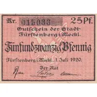 25 Pfennigs