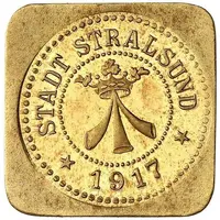 10 Pfennig - Stralsund Pattern