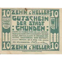 10 Heller Gmunden