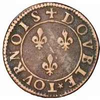 Double Tournois - Francis 6th type
