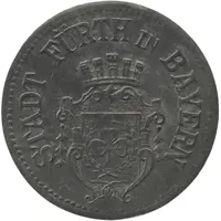 50 Pfennig - Fürth in Bayern
