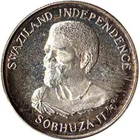10 Cents - Sobhuza II Independence