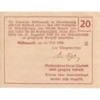 20 Heller Vöcklamarkt