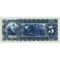 5 Pesos El Banco Minero