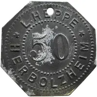 50 Pfennig - Herbolzheim L. Heppe