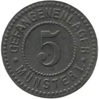 5 Pfennig - Münster Gefangenenlager Münster I