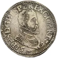 1 Écu 'Philipsdaalder' - Philip II