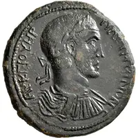 Tetrassarion - Maximinus I ЄT A ANЄMOVPIЄωN, Anemurium