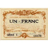 1 Franc - Chambre de commerce d'Alais [Alès, 30]