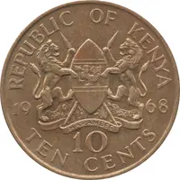 10 Cents Without legend