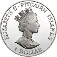 1 Dollar - Elizabeth II H.M.A.V. Bounty