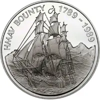 1 Dollar - Elizabeth II H.M.A.V. Bounty