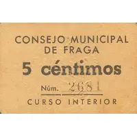5 Céntimos Fraga