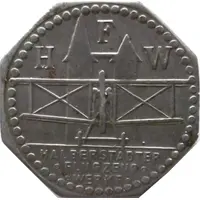 10 Pfennig - Halberstädt Flugzeugwerke